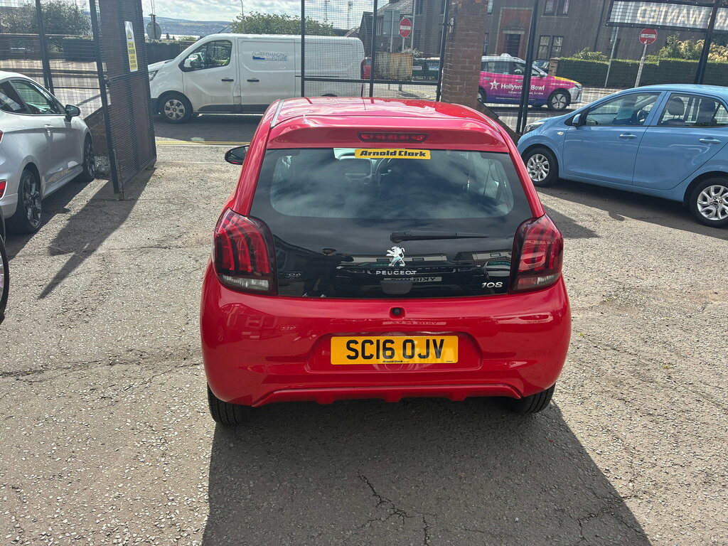 Peugeot 108 1.0 Active Hatchback Euro 6 68 Red #4