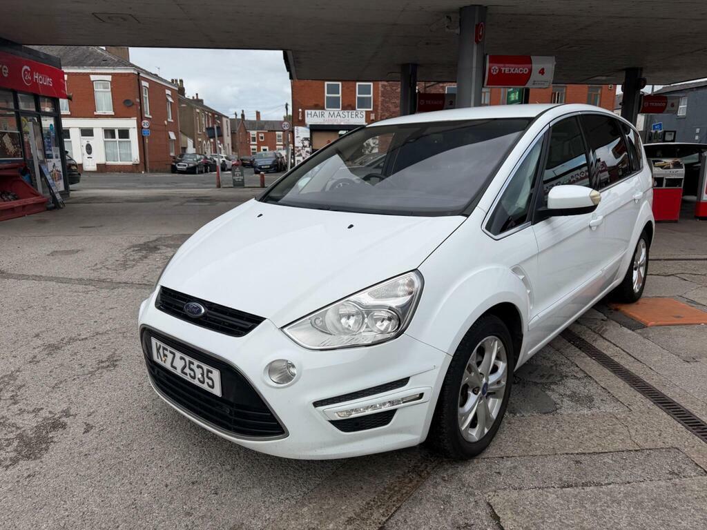 Ford S-Max 2.0 Tdci Titanium Powershift Euro 5 White #3
