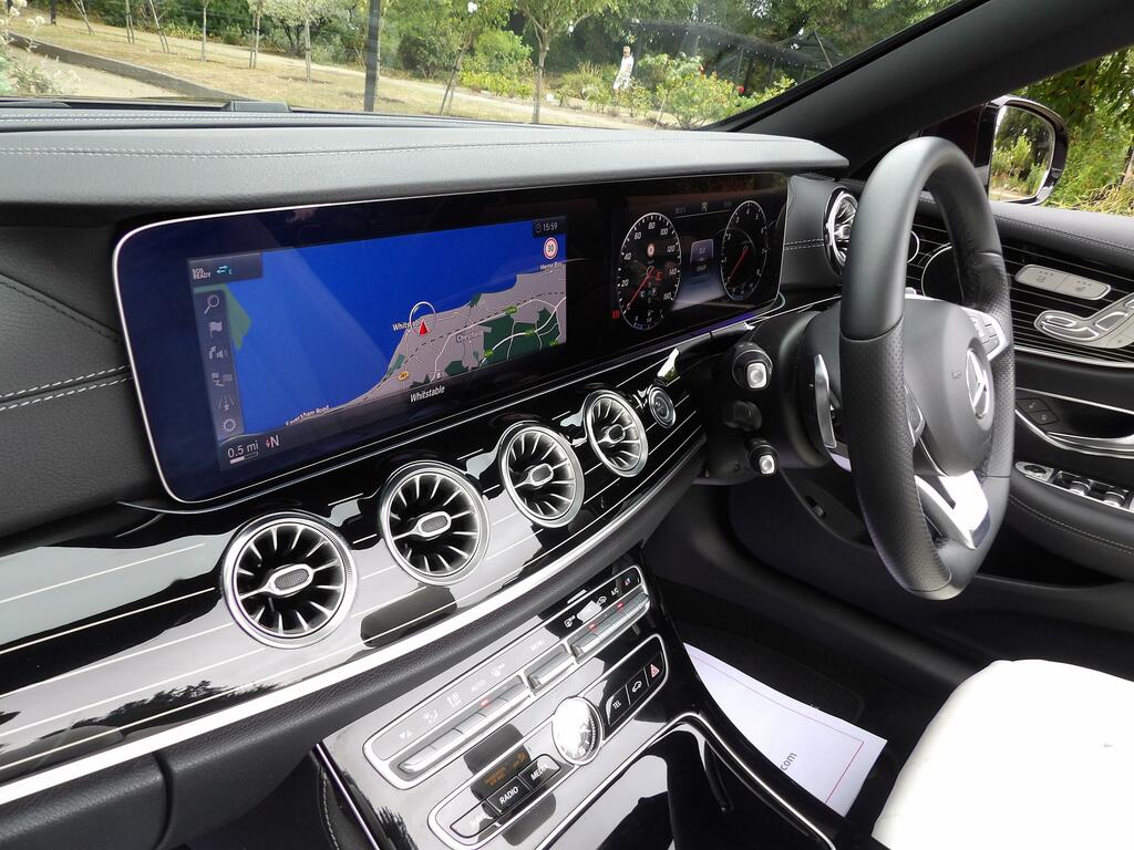 Mercedes-Benz E Class 2.0 E300 Amg Line Premium Cabriolet G Red #6