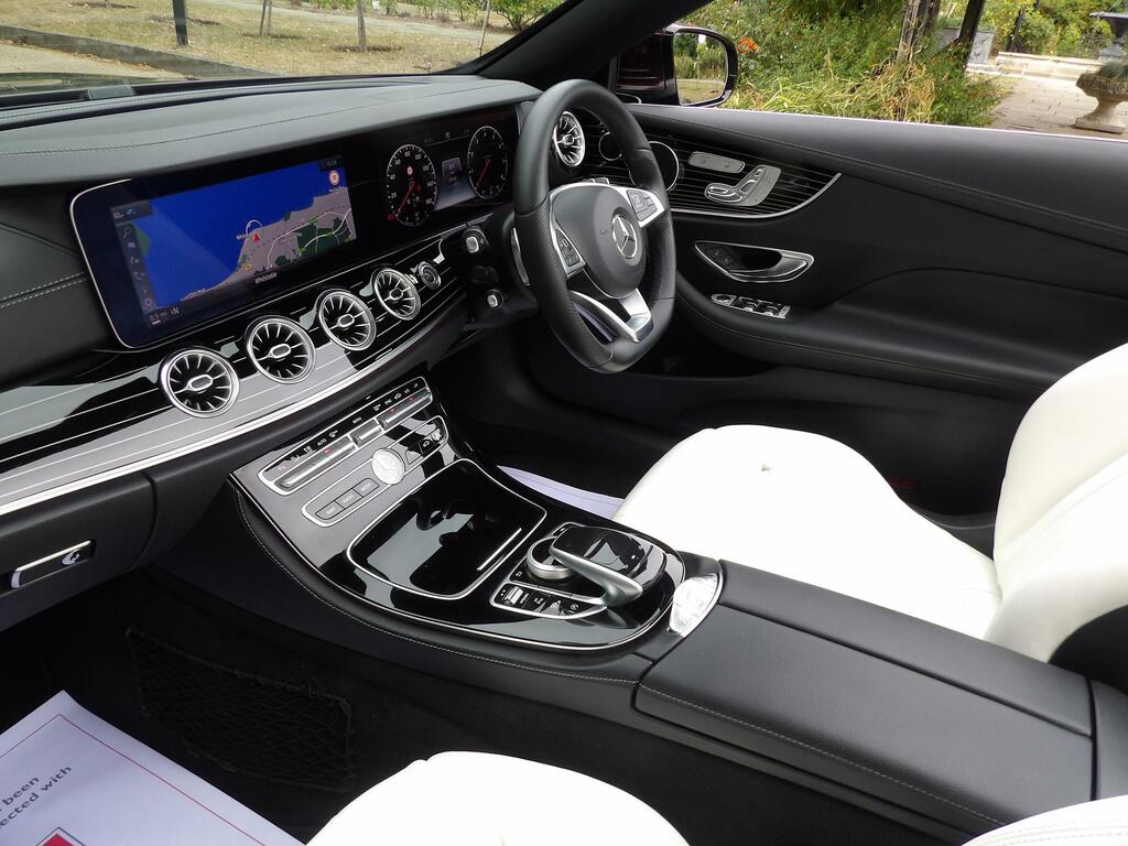 Mercedes-Benz E Class 2.0 E300 Amg Line Premium Cabriolet G Red #5