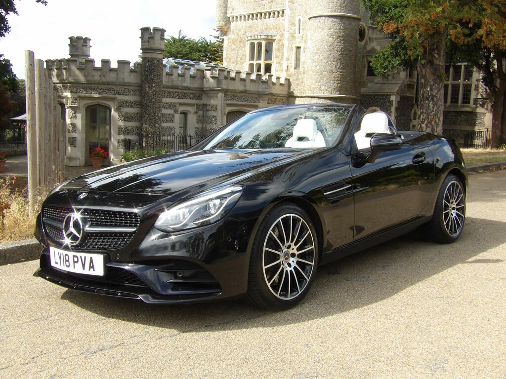 Mercedes-Benz SLC 2.0 Slc300 Amg Line Convertible G-troni Black