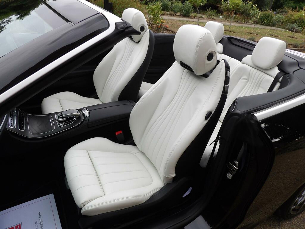 Mercedes-Benz E Class 2.0 E220d Amg Line Premium Cabriolet Black #2