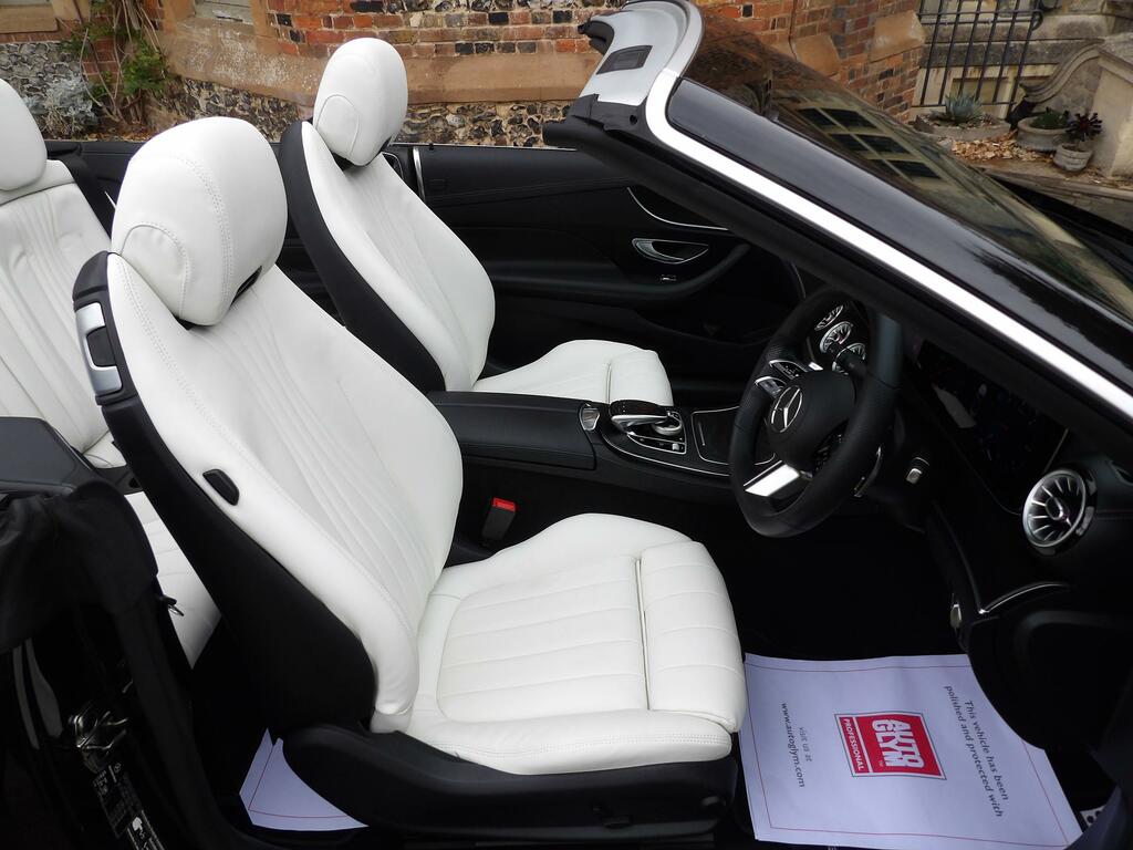 Mercedes-Benz E Class 2.0 E220d Amg Line Premium Cabriolet Black #6