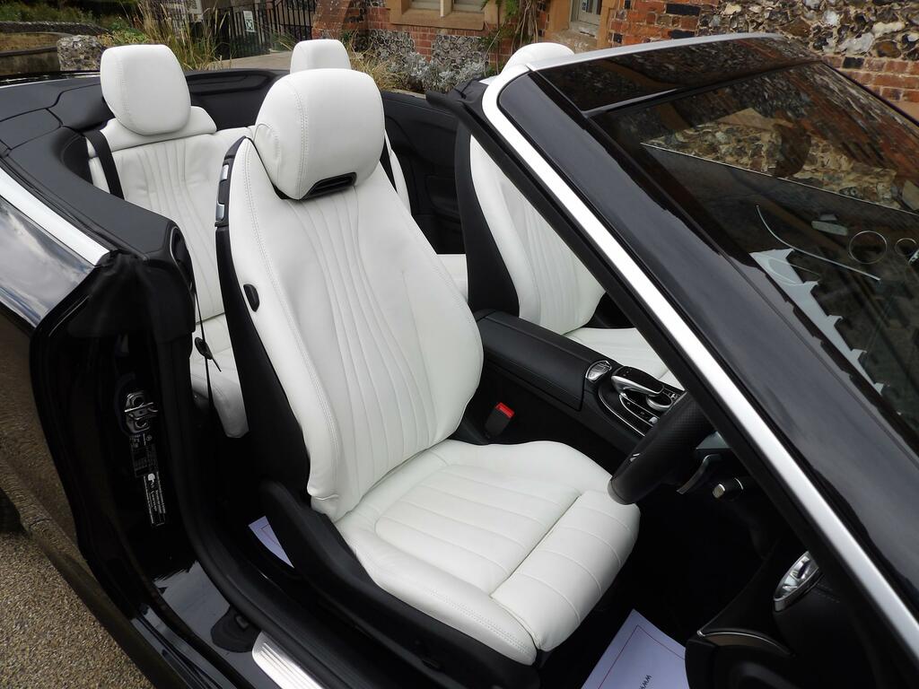 Mercedes-Benz E Class 2.0 E220d Amg Line Premium Cabriolet Black #5