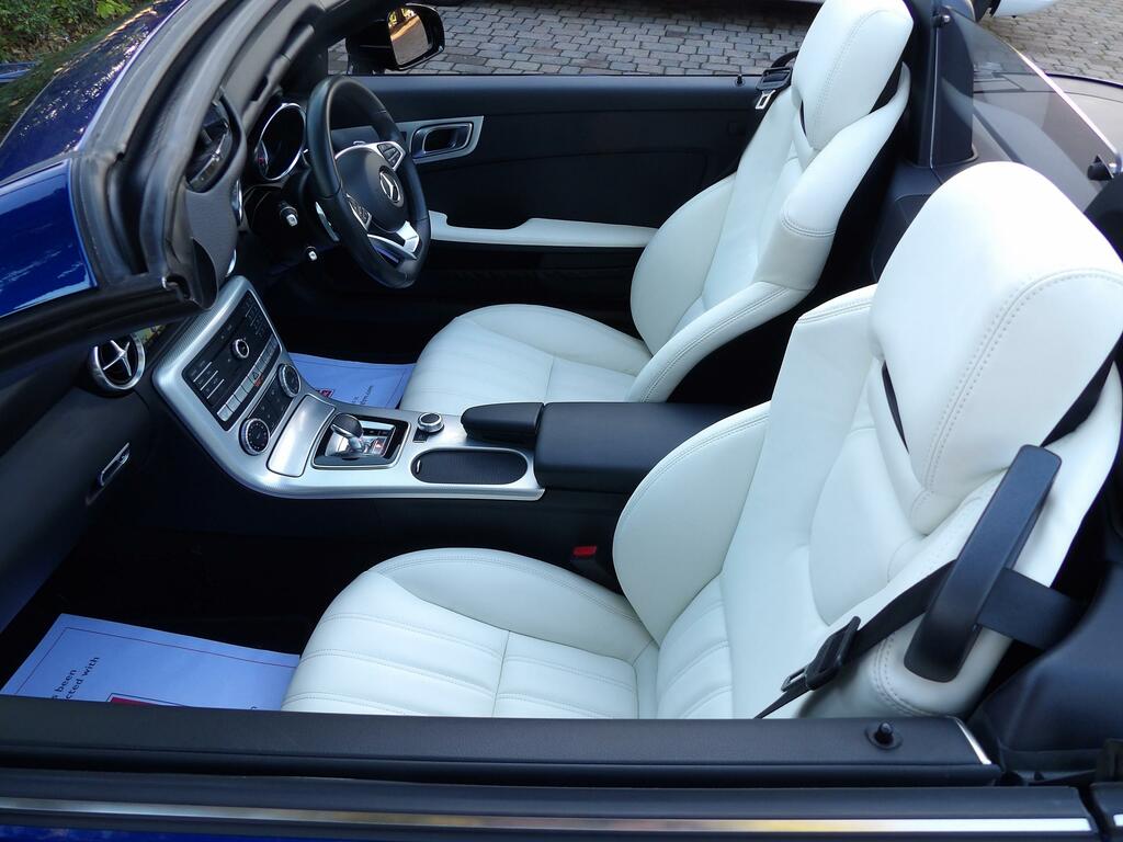 Mercedes-Benz SLC 2.0 Slc300 Gpf Amg Line Convertible G-t Blue #5