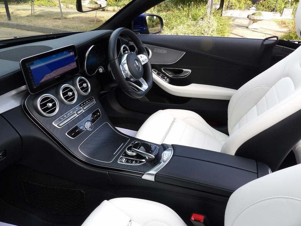 Mercedes-Benz C Class 1.5 C200 Mhev Amg Line Premium Cabriolet Pet Blue #5