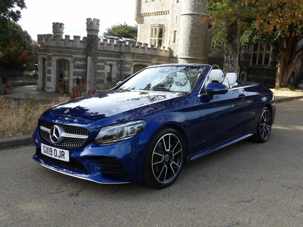 Mercedes-Benz C Class 1.5 C200 Mhev Amg Line Premium Cabriolet Pet Blue