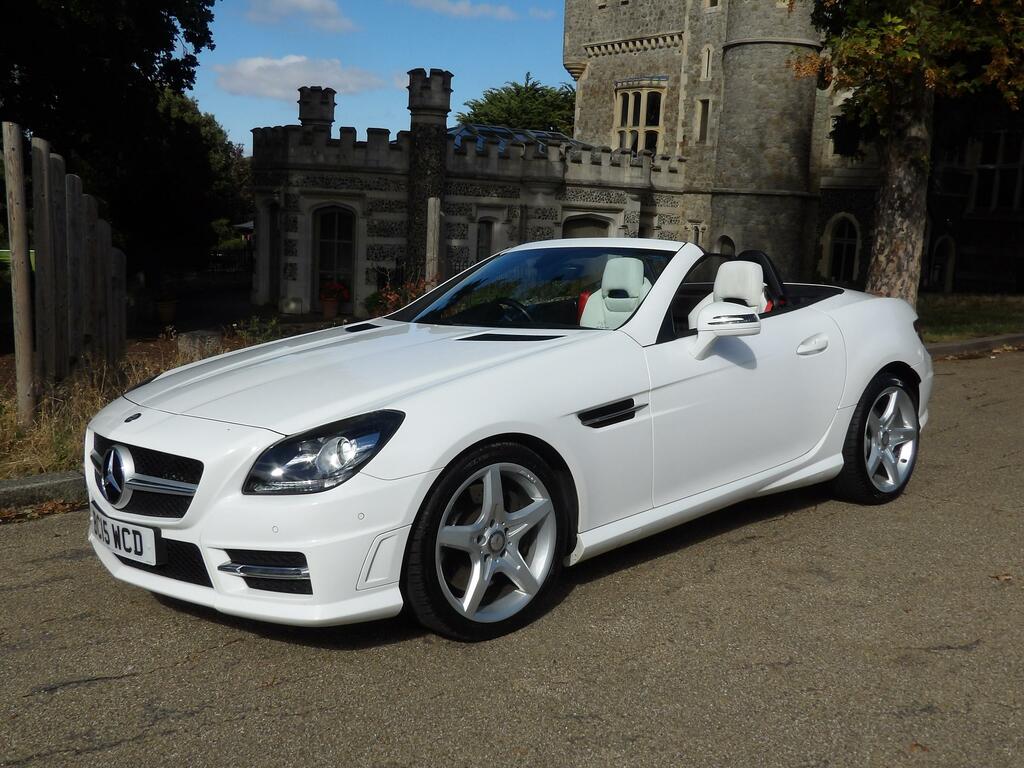 Mercedes-Benz SLK 2.1 Slk250d Amg Sport Convertible G-tro White