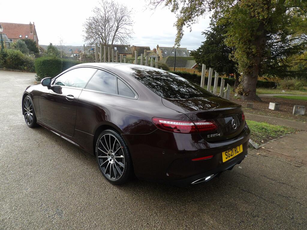 Mercedes-Benz E Class 2.0 E220d Amg Line Night Edition Premium Plus Co Red #6