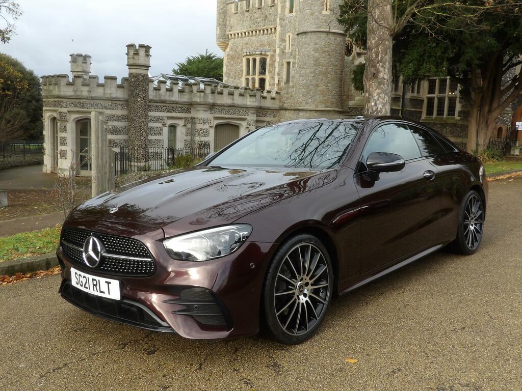 Mercedes-Benz E Class 2.0 E220d Amg Line Night Edition Premium Plus Co Red