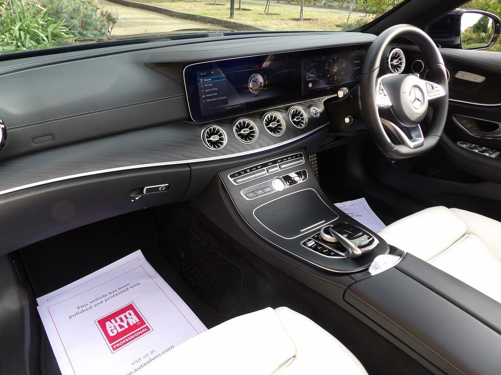 Mercedes-Benz E Class 2.0 E220d Amg Line Cabriolet G-tronic Blue #5