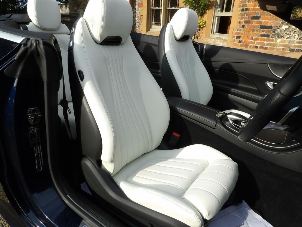 Mercedes-Benz E Class 2.0 E220d Amg Line Cabriolet G-tronic Blue #6