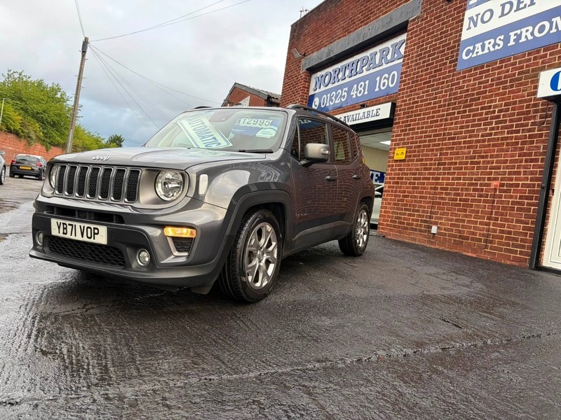 Jeep Renegade Limited Buy No Deposit Grey