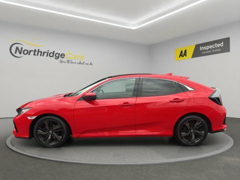 Honda Civic 1.0 Vtec Turbo HJ69WVN Red #4
