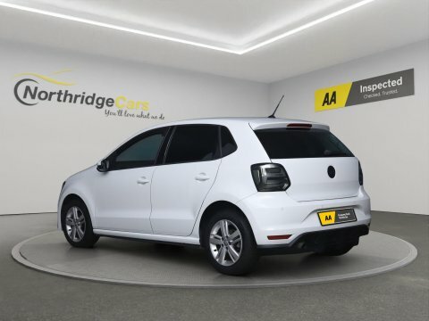 Volkswagen Polo Hatchback White #3