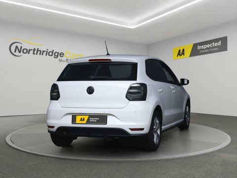 Volkswagen Polo Hatchback White #5