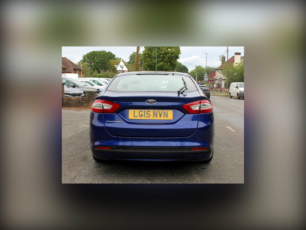 Ford Mondeo 2.0 Tdci Econetic Zetec Hatchback Manua Blue #4