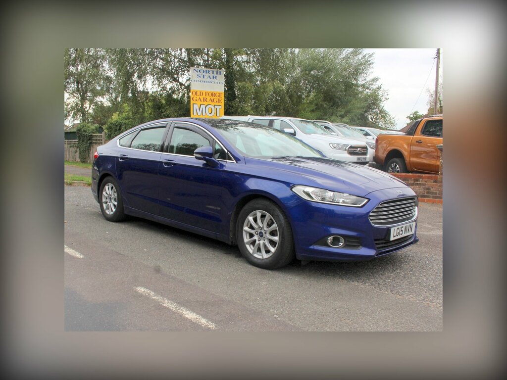 Ford Mondeo 2.0 Tdci Econetic Zetec Hatchback Manua Blue #5