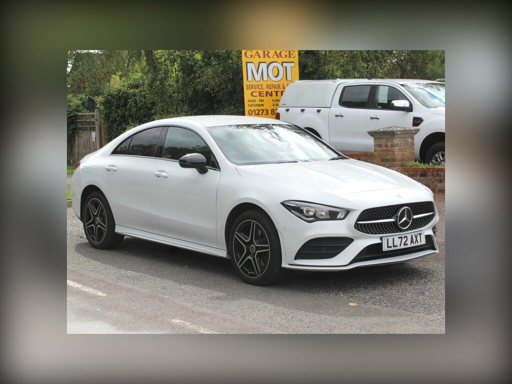 Mercedes-Benz CLA Class 1.3 Cla250e 15.6Kwh Amg Line Premium Coupe P White #3