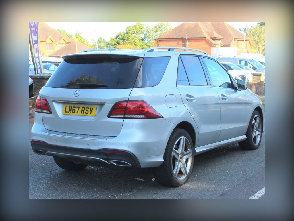 Mercedes-Benz GLE Class 2.1 Gle250d Amg Line Suv G-tronic 4Mati Silver #2