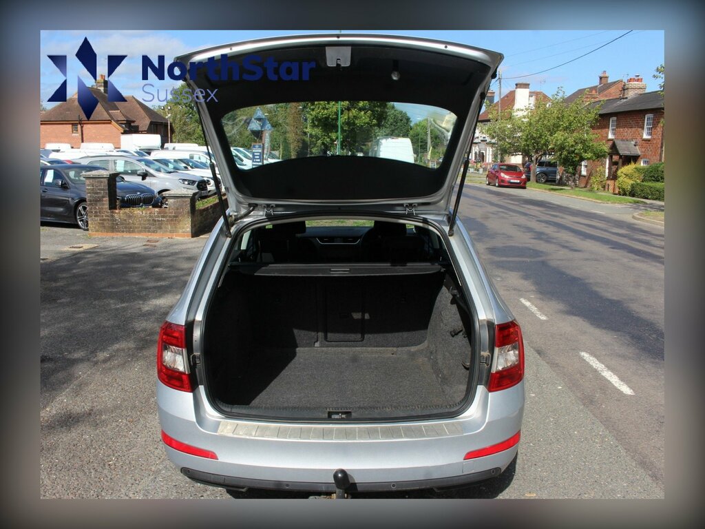 Skoda Octavia 1.6 Tdi Se Estate Euro 5 Ss Silver #5