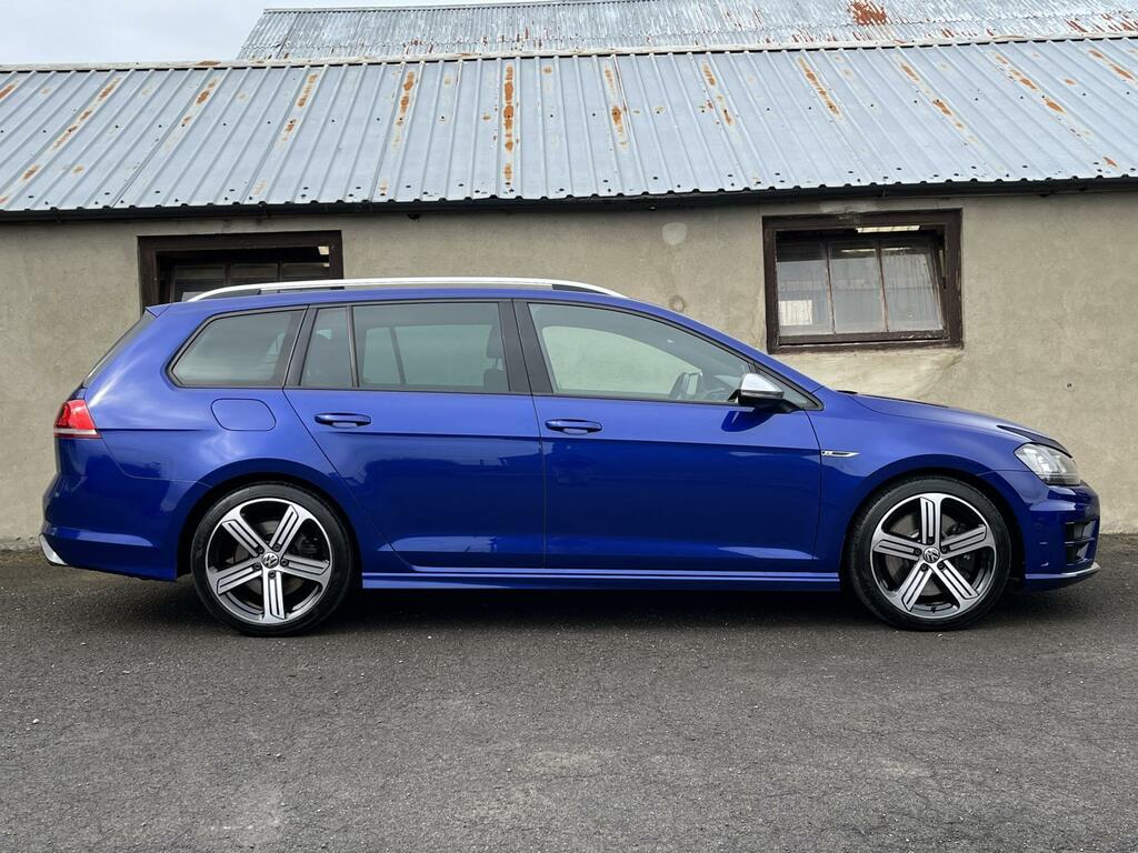 Volkswagen Golf R Blue #2