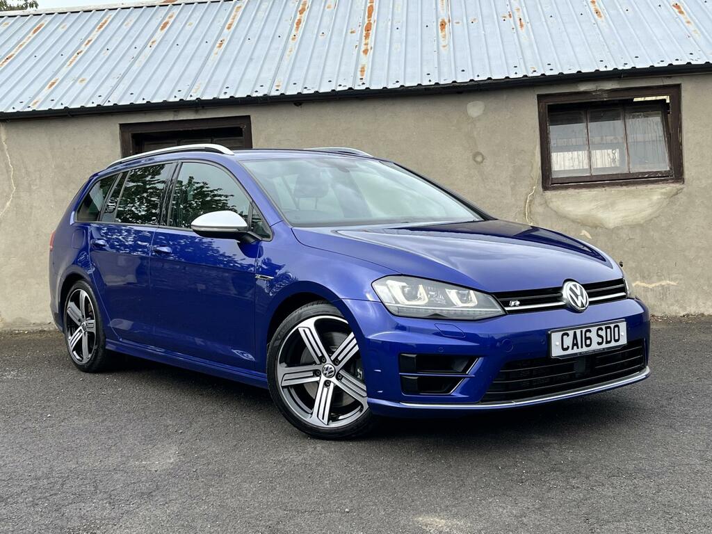 Volkswagen Golf R Blue