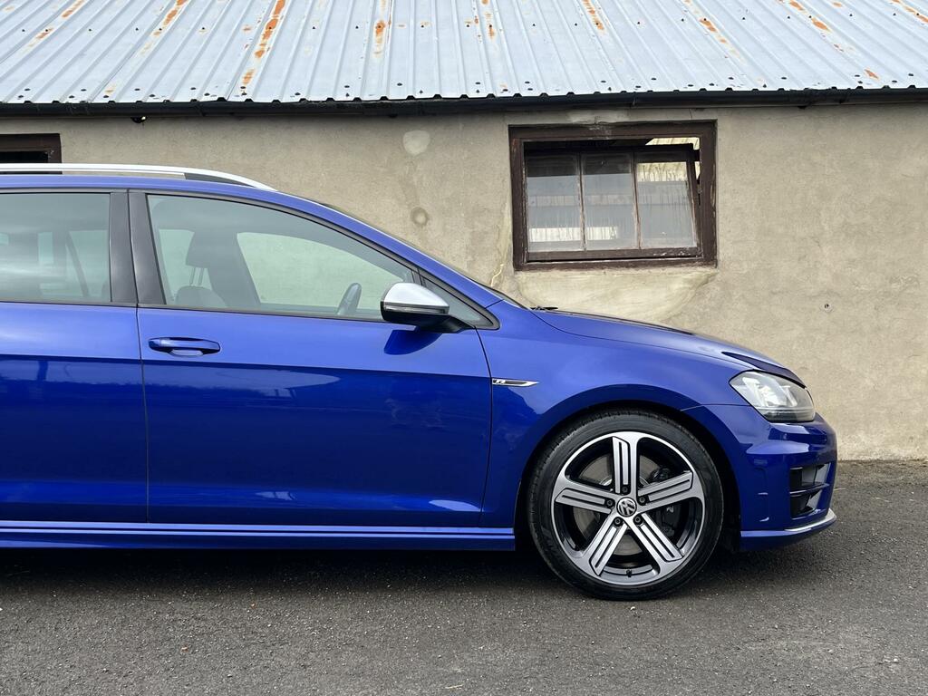 Volkswagen Golf R Blue #3