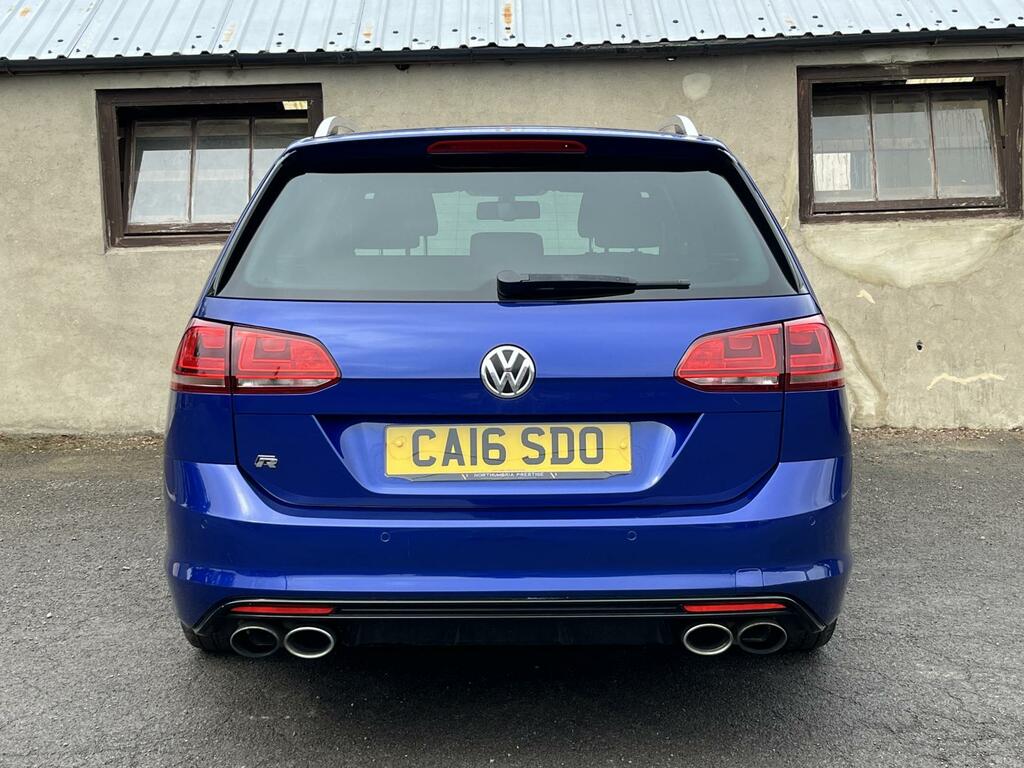 Volkswagen Golf R Blue #6