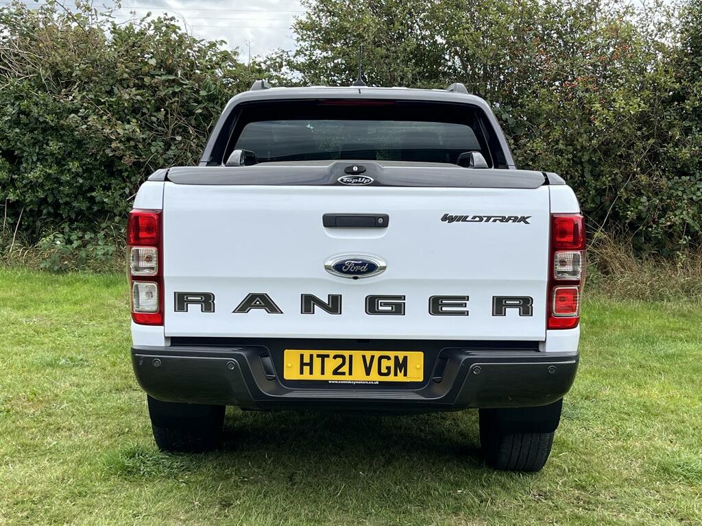 Ford Ranger Wildtrak White #6