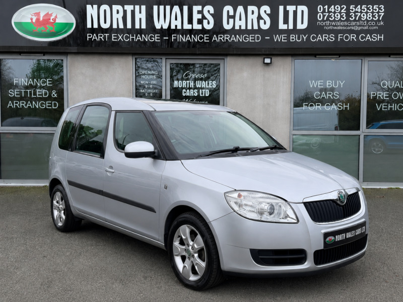 Skoda Roomster With 3 Months White #1