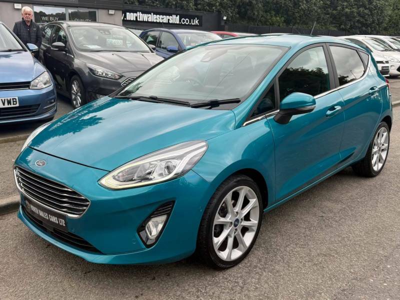 Ford Fiesta 1.5 Tdci 120 Titanium - 2018 18 Blue #4