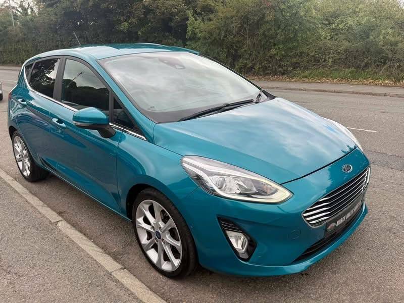 Ford Fiesta 1.5 Tdci 120 Titanium - 2018 18 Blue #2