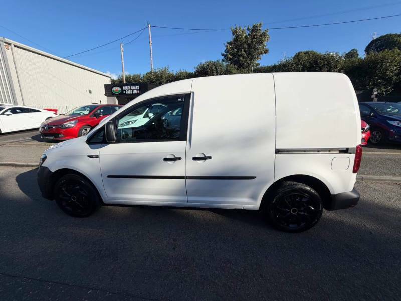 Volkswagen Caddy 2.0 Tdi Bluemotion Tech 75Ps Startline Van White #5