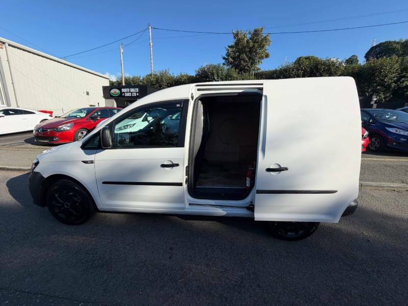 Volkswagen Caddy 2.0 Tdi Bluemotion Tech 75Ps Startline Van White #6