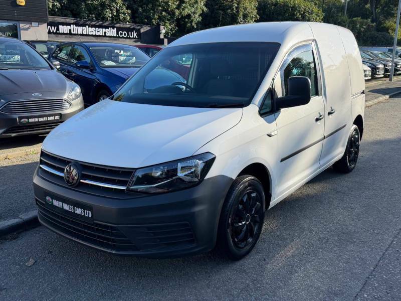 Volkswagen Caddy 2.0 Tdi Bluemotion Tech 75Ps Startline Van White #3
