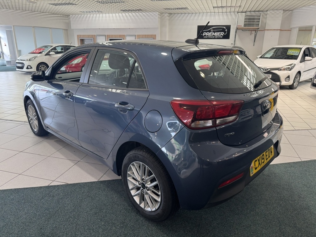 Kia RIO 1.0 T Gdi 2 Blue #2