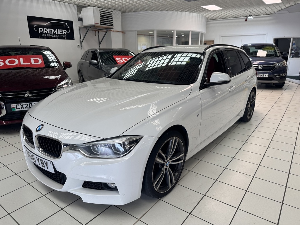 BMW 3 Series 320D M Sport White