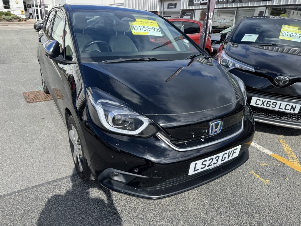 Honda Jazz 1.5 I-mmd Hybrid Ex Ecvt Black