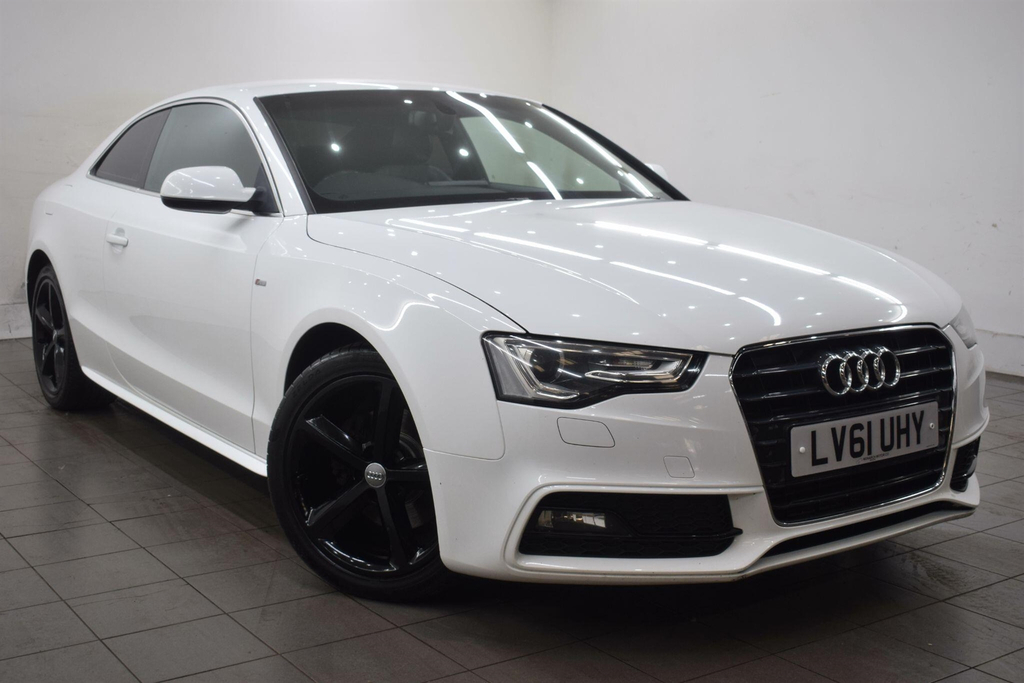 Audi A5 2.0 Tdi S Line Euro 5 Ss White #5