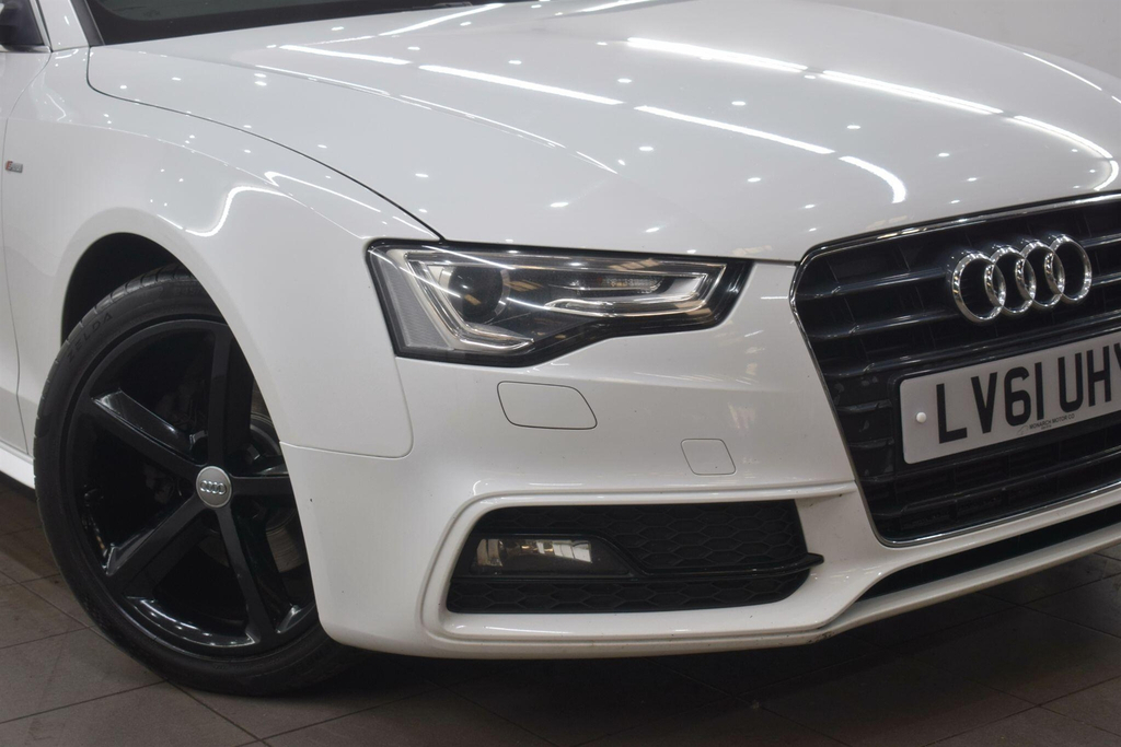 Audi A5 2.0 Tdi S Line Euro 5 Ss White #6