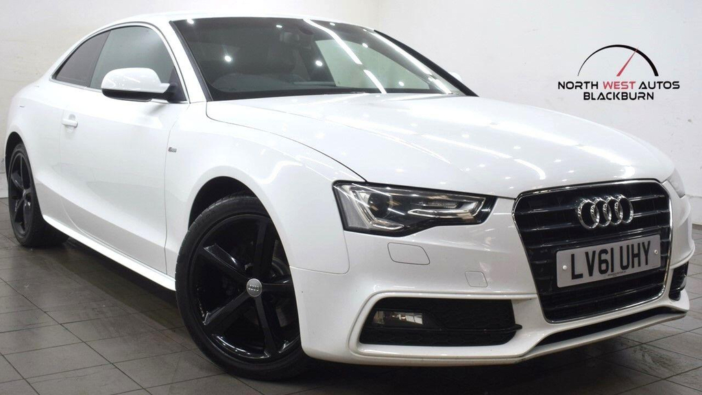 Audi A5 2.0 Tdi S Line Euro 5 Ss White