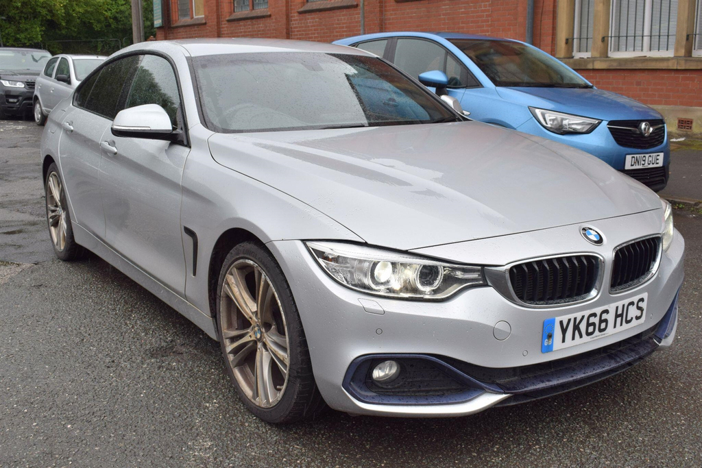 BMW 4 Series Hatchback Silver