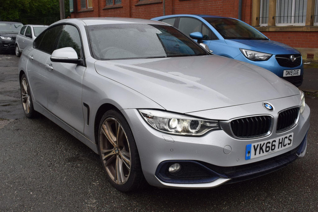 BMW 4 Series Hatchback Silver #5