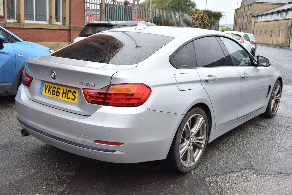 BMW 4 Series Hatchback Silver #2