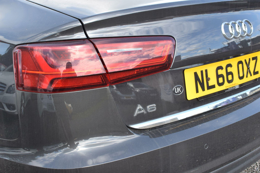 Audi A6 Saloon 2L S Line Red #8