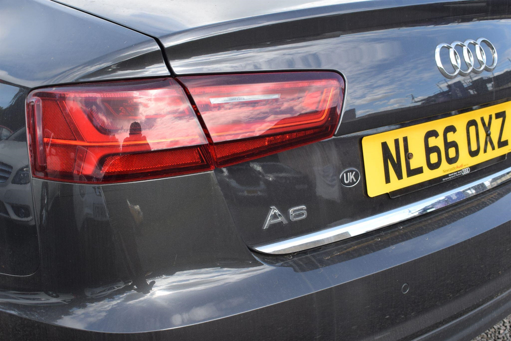 Audi A6 Saloon 2L S Line Red #15