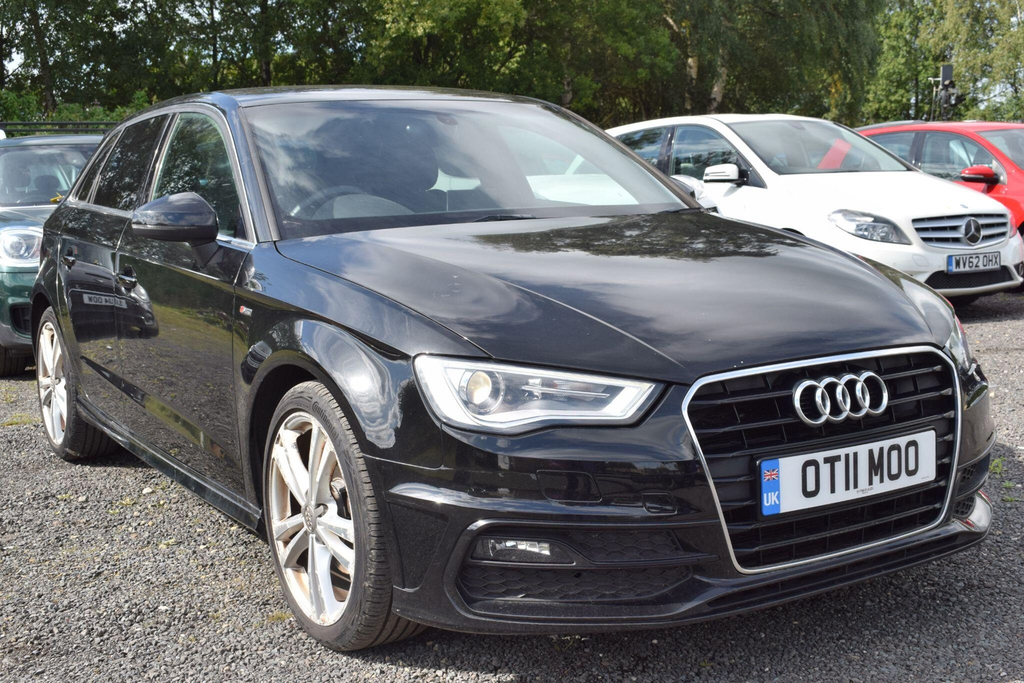Audi A3 1.4 Tfsi S Line Sportback S Tronic Euro 6 Ss Black