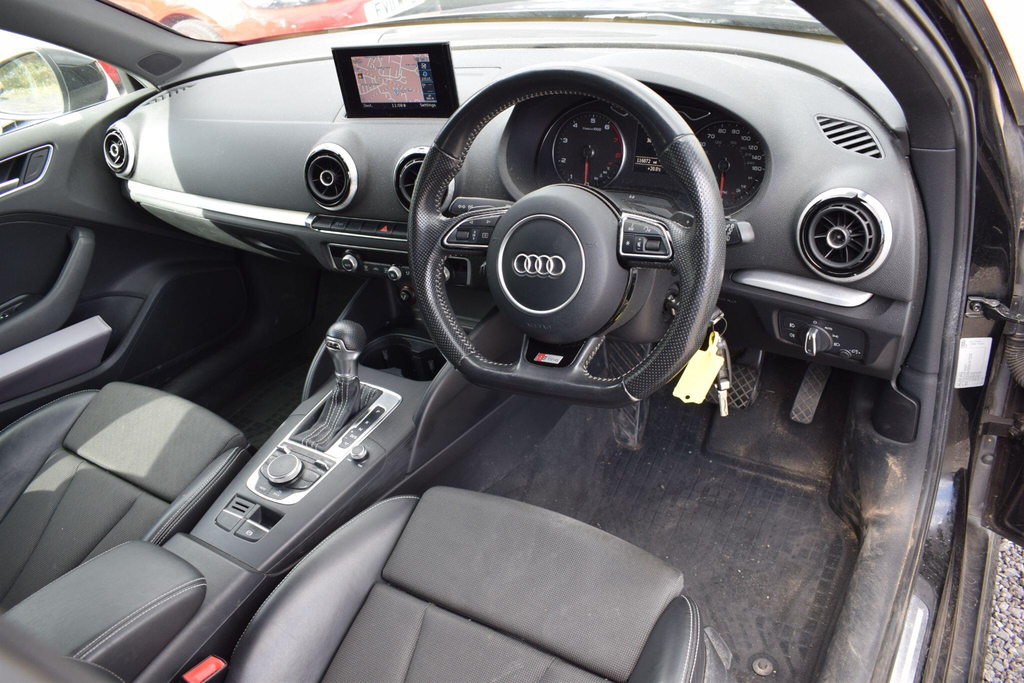 Audi A3 1.4 Tfsi S Line Sportback S Tronic Euro 6 Ss Black #3