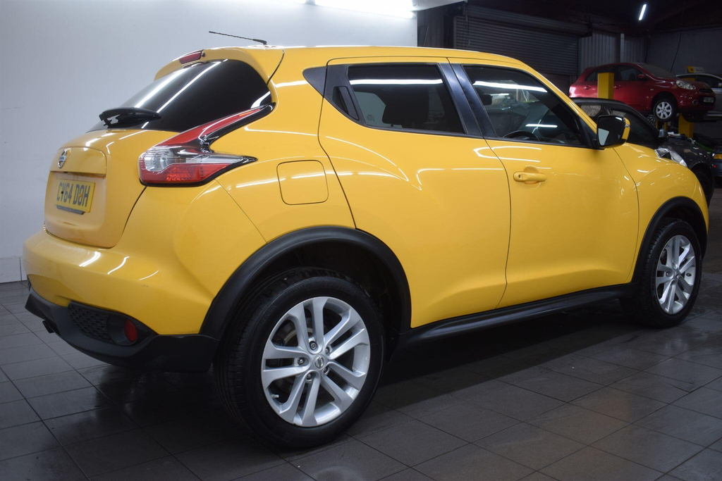 Nissan Juke 1.6 Acenta White #8